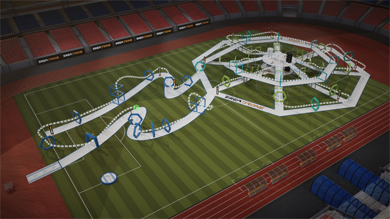 2024世界無人機(jī)錦標(biāo)賽賽道示意圖
